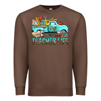 Chestnut Teacher Life With Truck Premium Sweatshirt - BundleAndBundleShop
