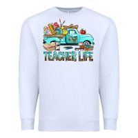 Teacher Life With Truck Premium Sweatshirt | Teevron
