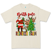 Bone north pole reindeer farm Premium Tee - Zillion Design Studio