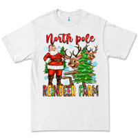 White north pole reindeer farm Premium Tee - Zillion Design Studio