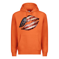 Carrot American Flag Lips Premium Hoodie - Bettercallsaul