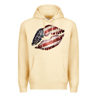 Pina Colada American Flag Lips Premium Hoodie - Bettercallsaul