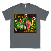 Charcoal Heather Christmas cocktail Classic Tee - AdoDesignShop
