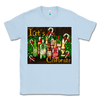 Dusty Blue Christmas cocktail Classic Tee - AdoDesignShop