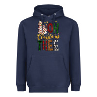 Navy oh christmas tree bbs Heavyweight Hoodie - BundleAndBundleShop