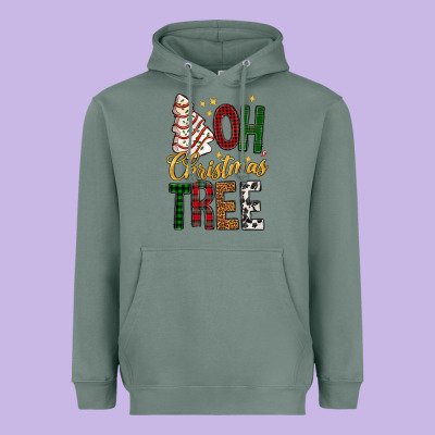 Oh Christmas Tree Bbs Heavyweight Hoodie Designed By Bundleandbundleshop