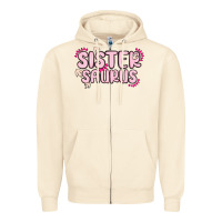 Sandshell sister saurus Zipper Hoodie - MaliasSmallBusiness