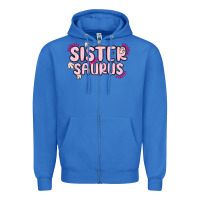 True Royal sister saurus Zipper Hoodie - MaliasSmallBusiness