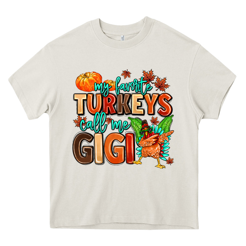 My Favorite Call Me Gigi Heavy Core Tee by MaliasSmallBusiness | Teevron