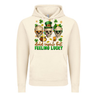 Vintage Artic Dead inside but feeling lucky st. patricks day Vintage Hoodie - Neo Western