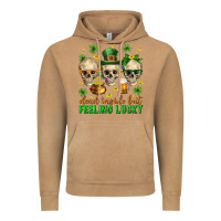 Vintage Camel Dead inside but feeling lucky st. patricks day Vintage Hoodie - Neo Western