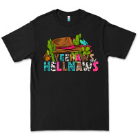 Black yeehaws and hellnaws Premium Tee - texasbilliewilder
