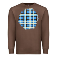 Chestnut Winter Tartan Patch Premium Sweatshirt - BundleAndBundleShop