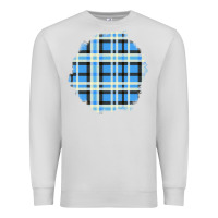 Dove Grey Winter Tartan Patch Premium Sweatshirt - BundleAndBundleShop