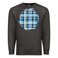Smoke Winter Tartan Patch Premium Sweatshirt - BundleAndBundleShop