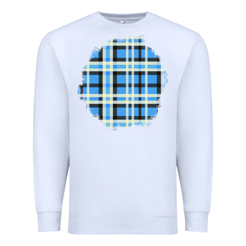 Winter Tartan Patch Premium Sweatshirt by BundleAndBundleShop | Teevron