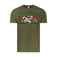 Vintage Olive mexican flag sunflower mom leopard Vintage Tee - JahusDesignShop