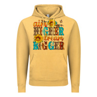 Vintage Mustard aim higher dream bigger Vintage Hoodie - HRA Design Shop