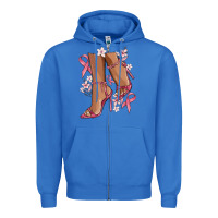 True Royal cancer high heels Zipper Hoodie - MaliasSmallBusiness
