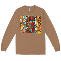 Toasted Coconut western horses roses and bullskulls wıth cowhide amd serape brushstro Long Sleeve Tee - Artiststas