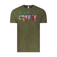 Vintage Olive i could go for some coffee Vintage Tee - AdoDesignShop