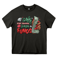 Asphalt girls just wanna have funds Heavy Core Tee - MaliasSmallBusiness