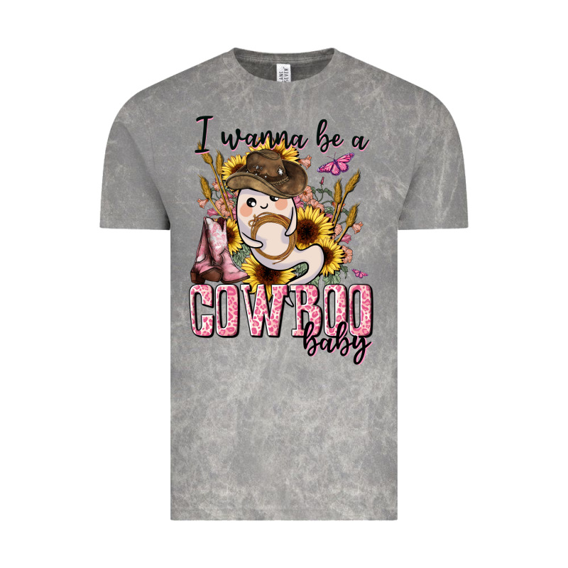 I Wanna Be A Cowboo Baby Halloween Vintage Tee by AdoDesignShop | Teevron