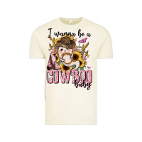 Vintage Arctic i wanna be a cowboo baby halloween Vintage Tee - AdoDesignShop