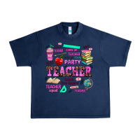 Navy come on teacher lets go party Urban Heavy Tee - AdoDesignShop