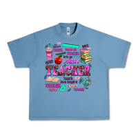 Pebble Blue come on teacher lets go party Urban Heavy Tee - AdoDesignShop
