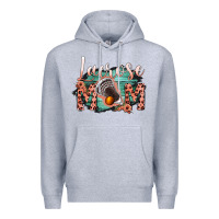 Heather Grey Lacrose Mom Premium Hoodie - Bettercallsaul