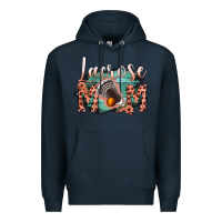 Navy Lacrose Mom Premium Hoodie - Bettercallsaul