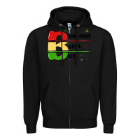 Black black boy Zipper Hoodie - MaliasSmallBusiness
