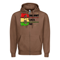 Chestnut black boy Zipper Hoodie - MaliasSmallBusiness