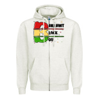 Oatmeal Heather black boy Zipper Hoodie - MaliasSmallBusiness
