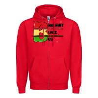 Red black boy Zipper Hoodie - MaliasSmallBusiness