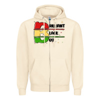 Sandshell black boy Zipper Hoodie - MaliasSmallBusiness