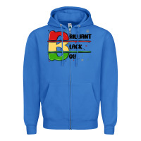 True Royal black boy Zipper Hoodie - MaliasSmallBusiness