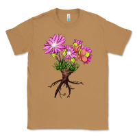 Toasted Coconut Bitterroot Flower Classic Tee - LillyAllenDesigns