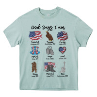 Arona god says i am Heavy Core Tee - MaliasSmallBusiness