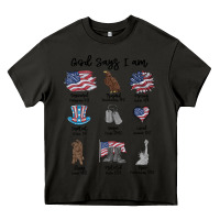 Asphalt god says i am Heavy Core Tee - MaliasSmallBusiness