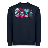 Navy racing coffee cups Heavyweight Sweatshirt - JahusDesignShop