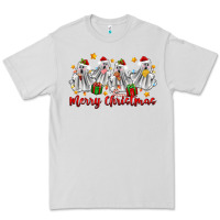 Dove Grey merry christmas pantasmas ghost christmas Premium Tee - Zillion Design Studio