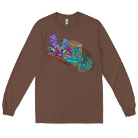 Chestnut cowboy hat Long Sleeve Tee - AdoDesignShop