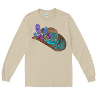 Mushroom cowboy hat Long Sleeve Tee - AdoDesignShop