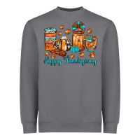 Storm happy thanksgiving coffee Heavyweight Sweatshirt - JahusDesignShop