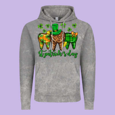 Dentist St. Patricks Day Vintage Hoodie Designed By Neo Western