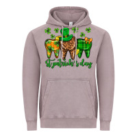Vintage Zinc Dentist st. patricks day Vintage Hoodie - Neo Western