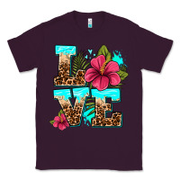 Plum love summer with flowers Classic Tee - AdoDesignShop