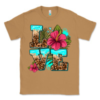 Toasted Coconut love summer with flowers Classic Tee - AdoDesignShop